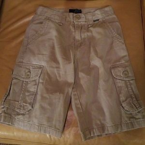 Hurley Boys khaki tan cargo shorts , size 10